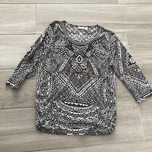 NWOT Chico’s Boho Blouse Sz XL